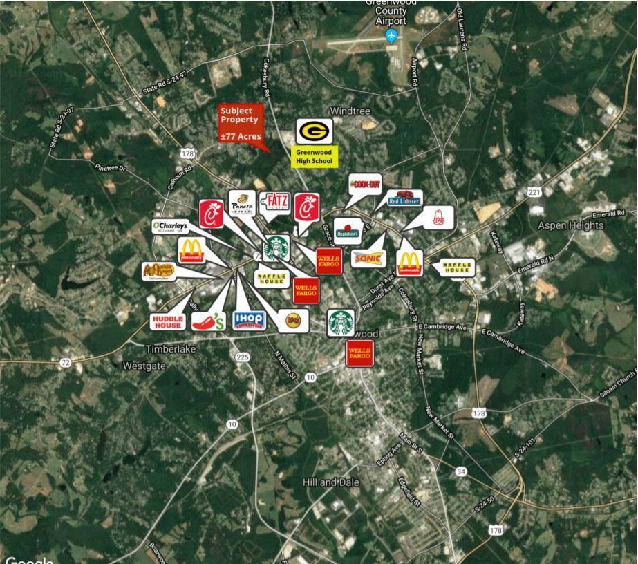 1807 Cokesbury Rd , Greenwood , SC 29648